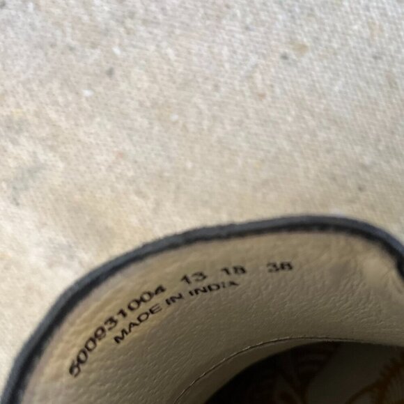 Fly London Woman's Suede Low Ankle Slip-On Wedge Shoes Sz 7 - 7.5 - Picture 11 of 13